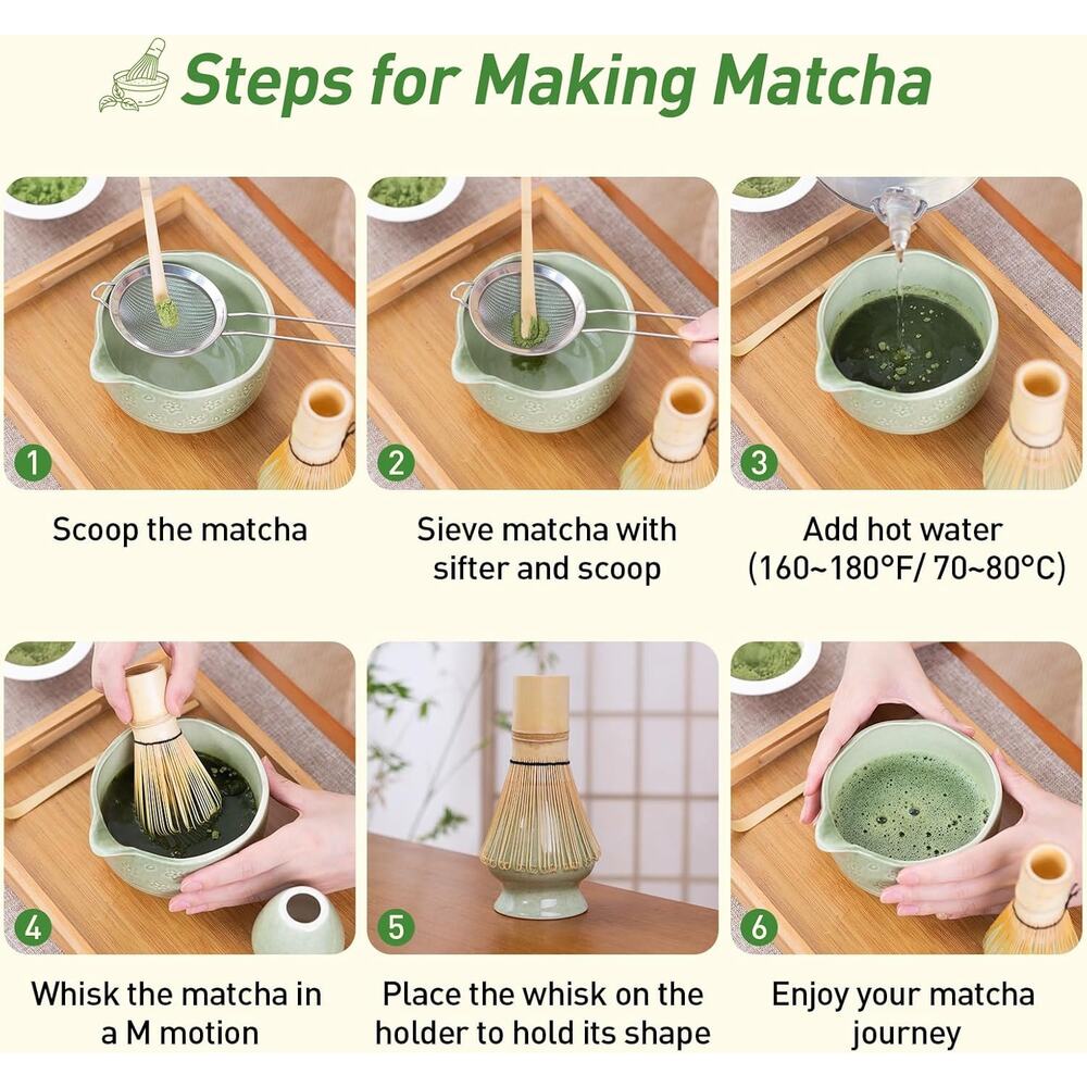 Matcha Whisk Set - Picture 6 of 7
